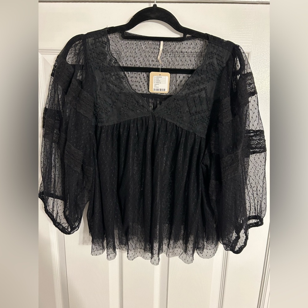 Free People lace top